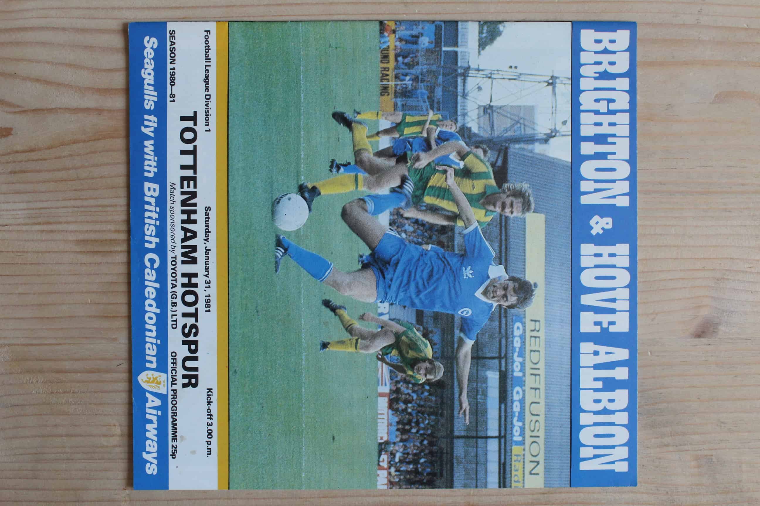 Brighton & Hove Albion FC v Tottenham Hotspur FC